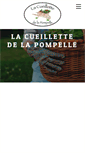 Mobile Screenshot of lacueillettedelapompelle.com